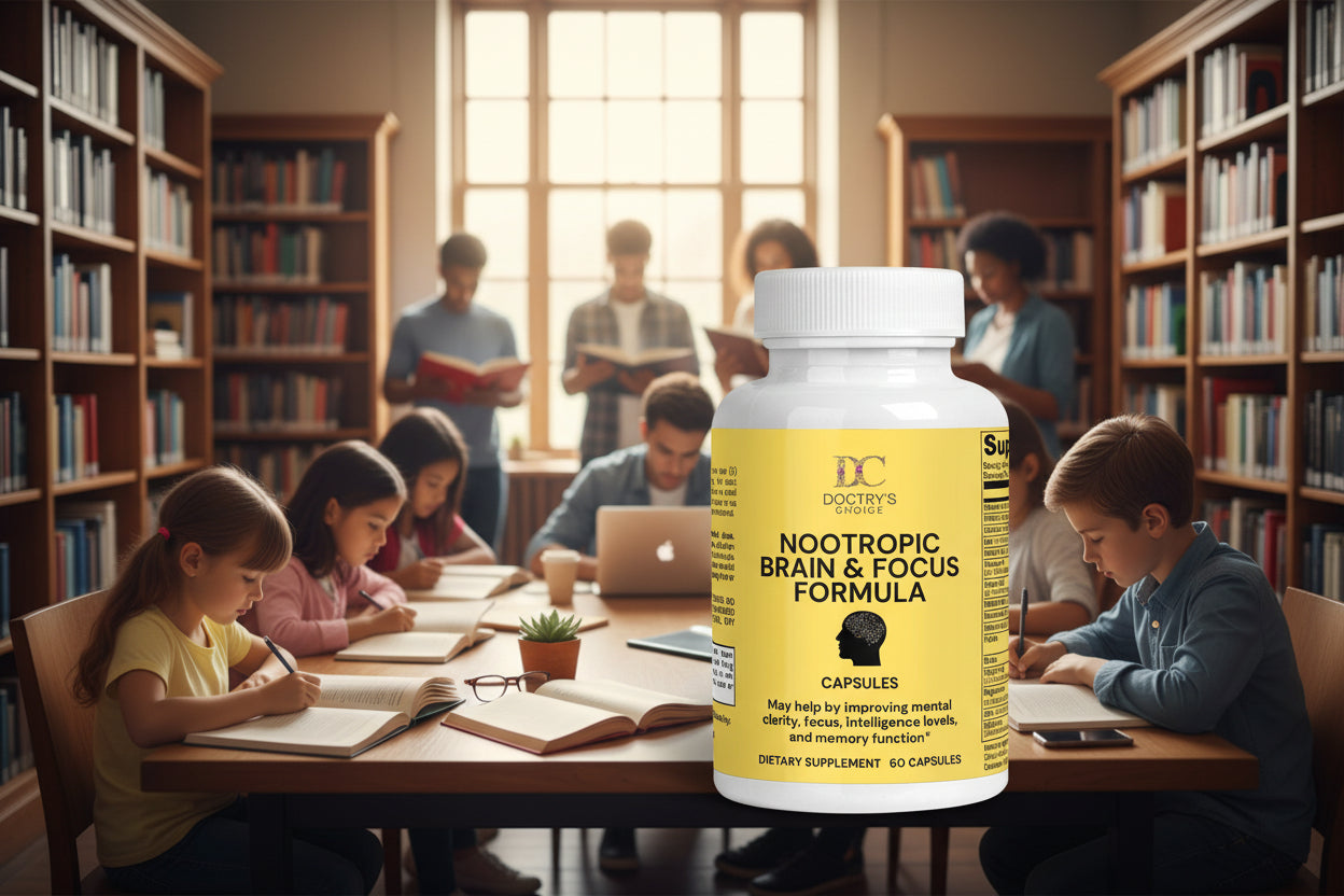 Nootropic Brain & Focus Formula — Daily Mental Clarity & Performance