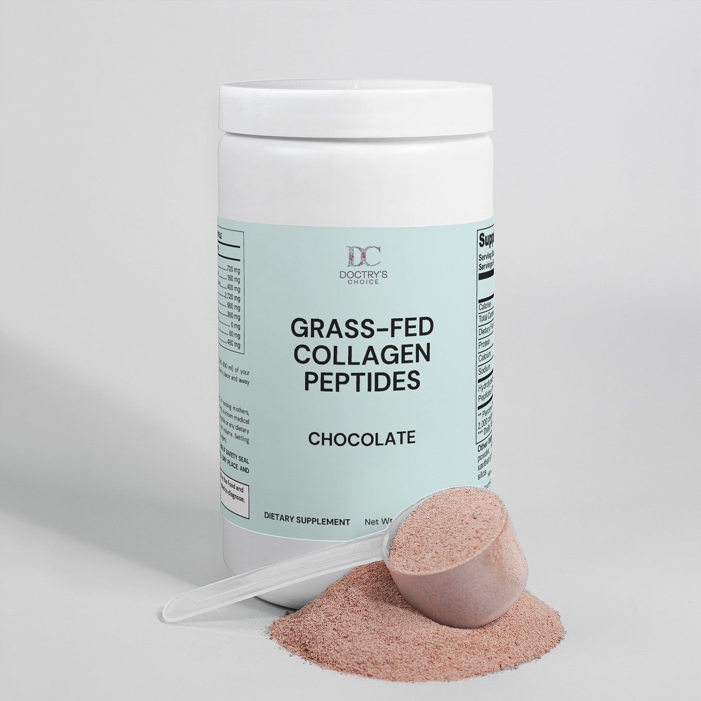 Grass-Fed Collagen Peptides Powder (Chocolate)