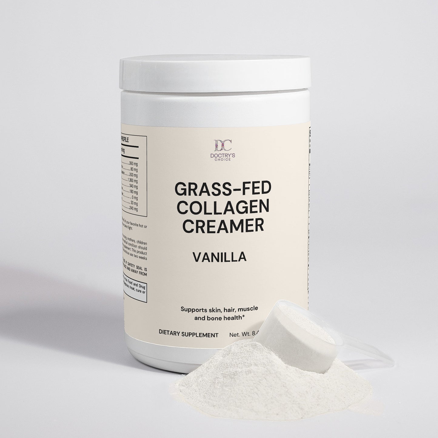 Grass-Fed Collagen Creamer (Vanilla)