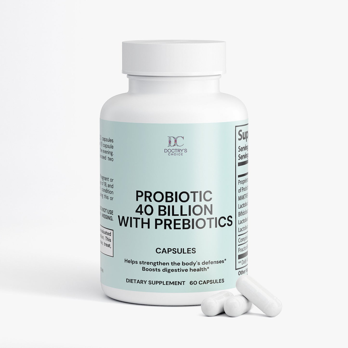 Probiotic 40 Billion with Prebiotics