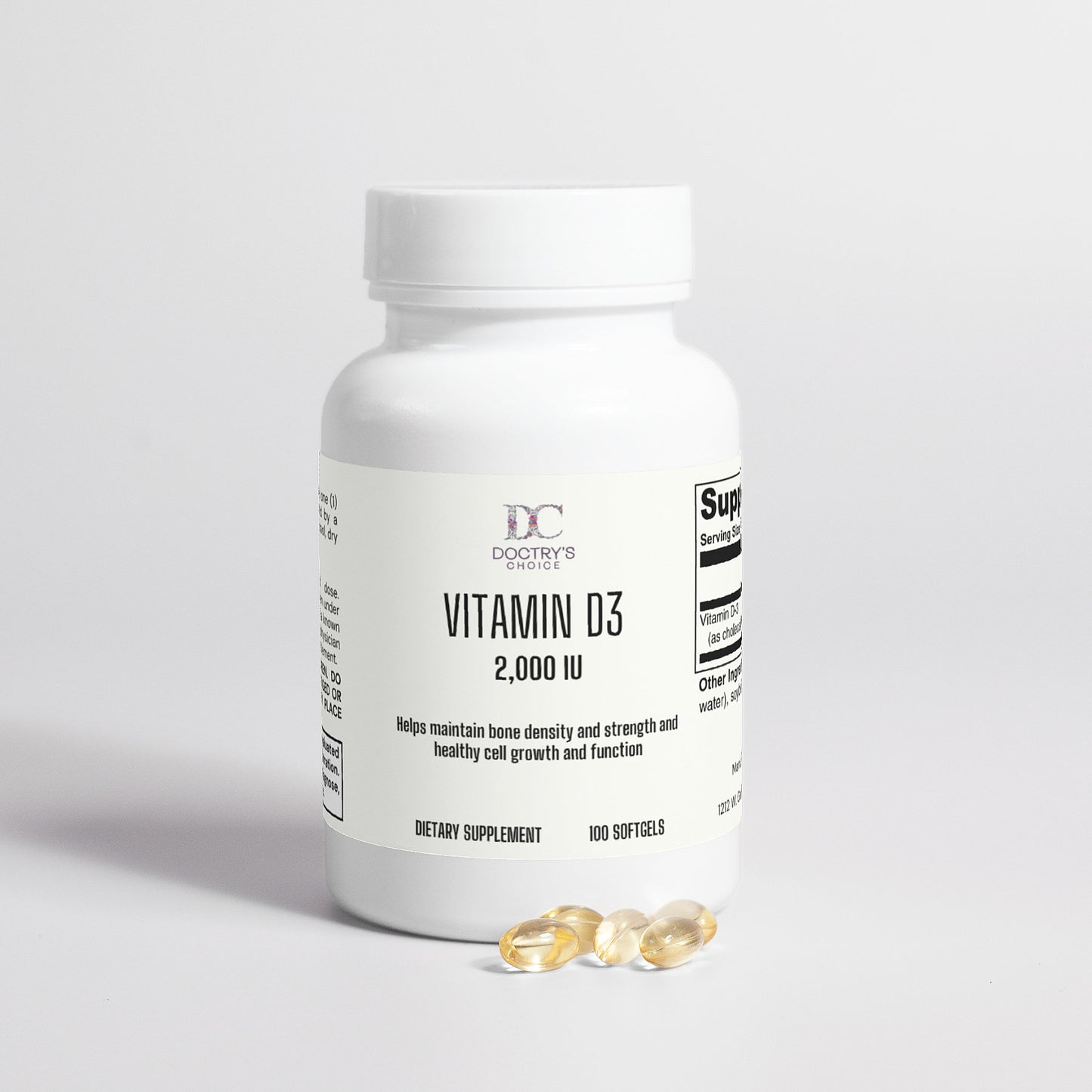 Vitamin D3 2,000 IU