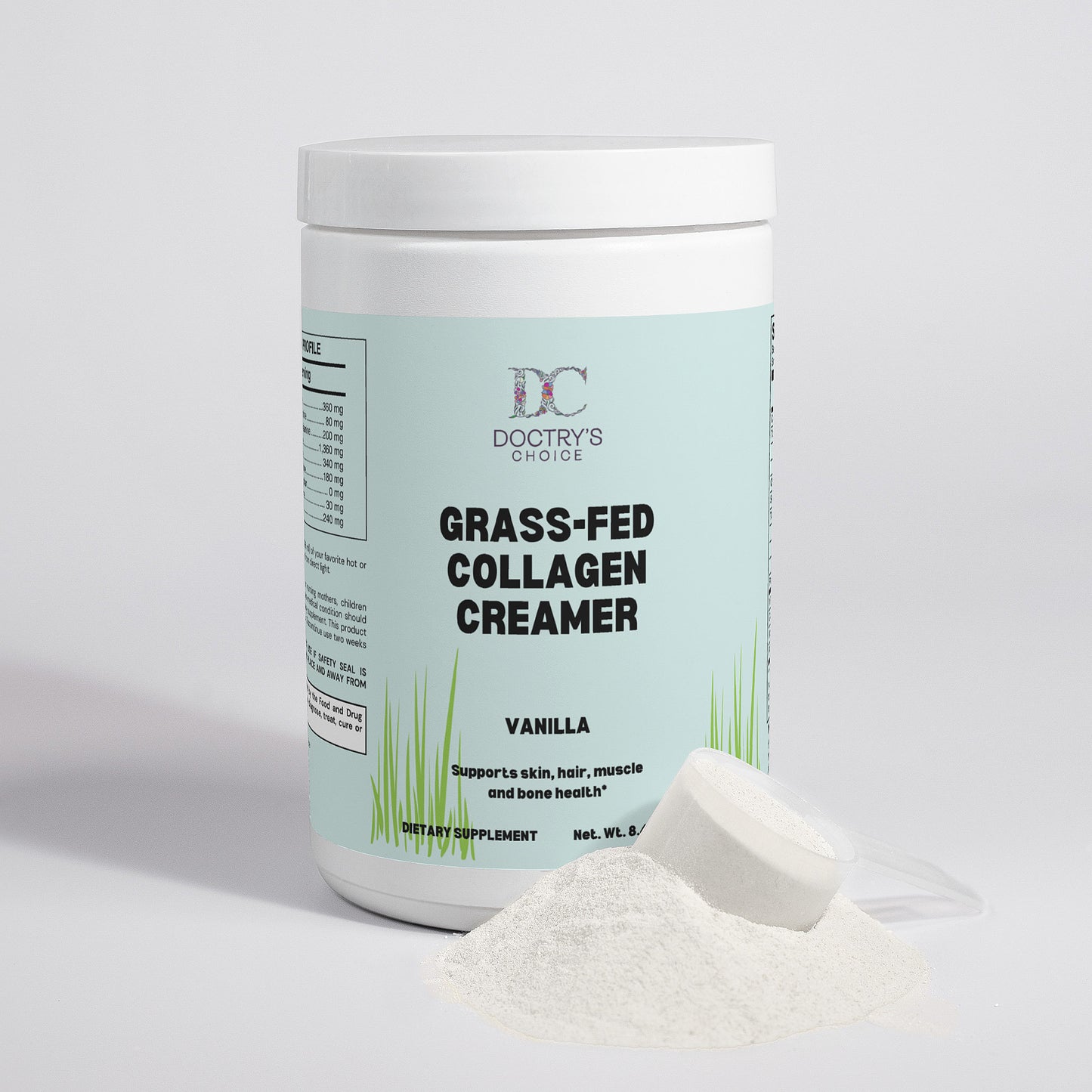 Grass-Fed Collagen Creamer (Vanilla)