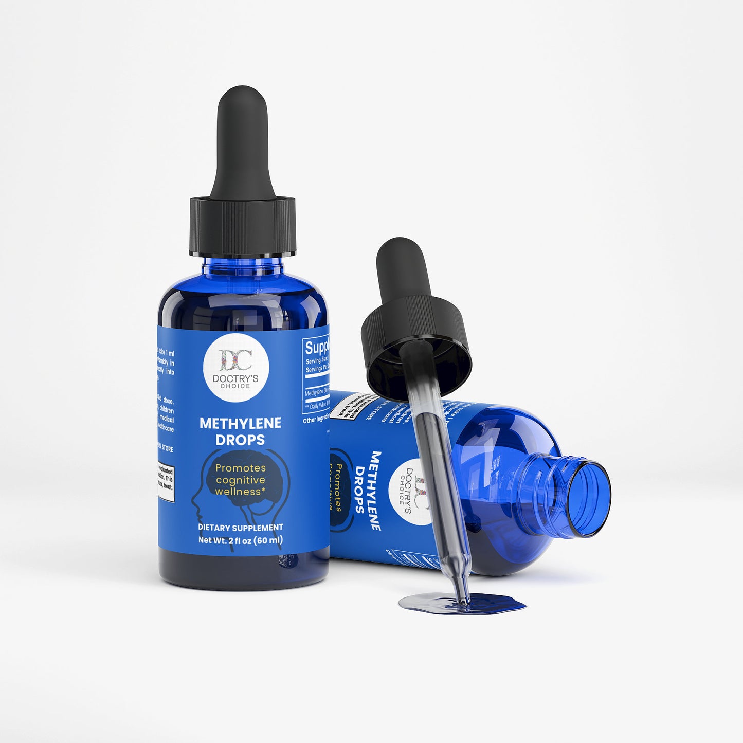 Methylene Blue Drops — Daily Cellular & Cognitive Support