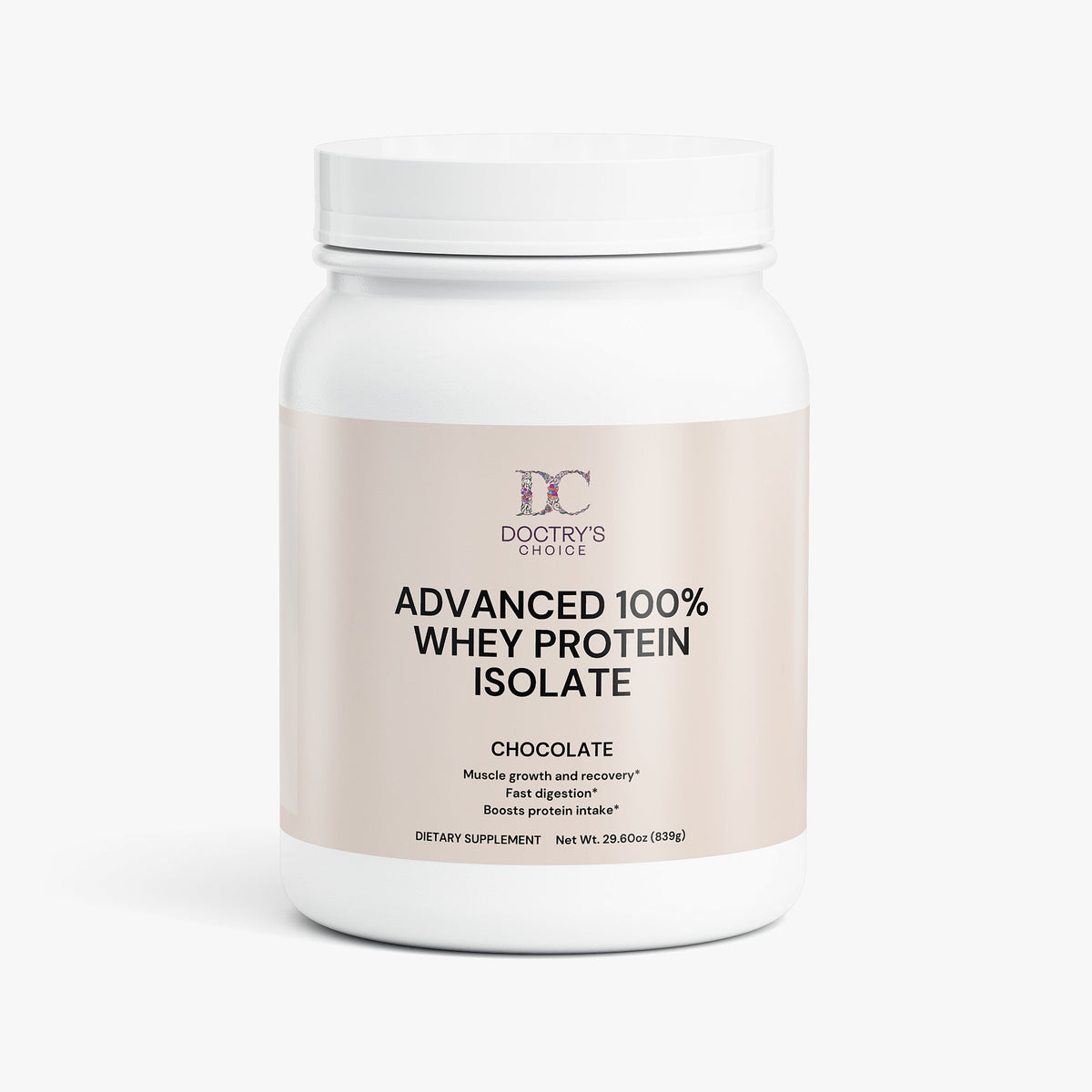 Advanced 100% Whey Protein Isolate (Chocolate)