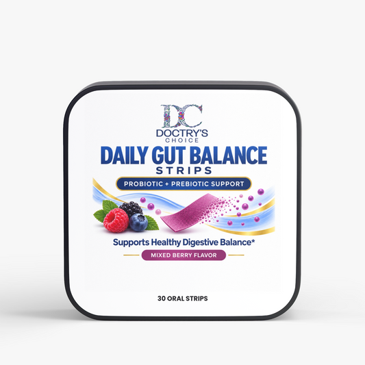 Daily Gut Balance Strips Probiotic + Prebiotic Support