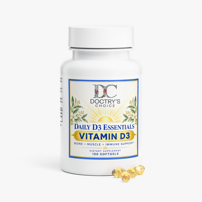 Daily D3 Essentials. (Vitamin D3 2,000 IU)