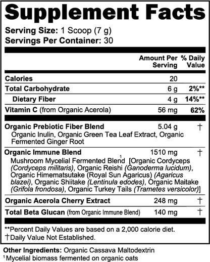 Fermented 6-Mushroom Complex
