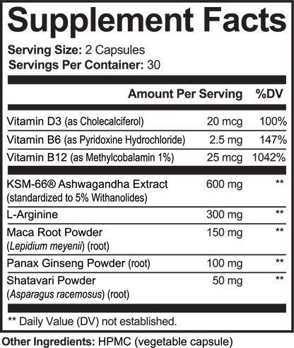 Ashwagandha Vitality Complex