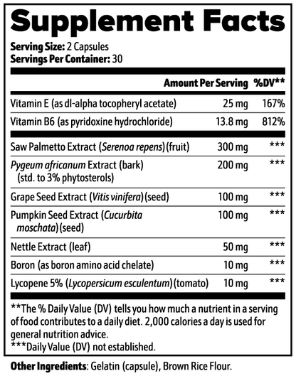Prostate + Urinary Support.