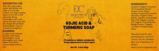 Kojic Acid & Turmeric Soap