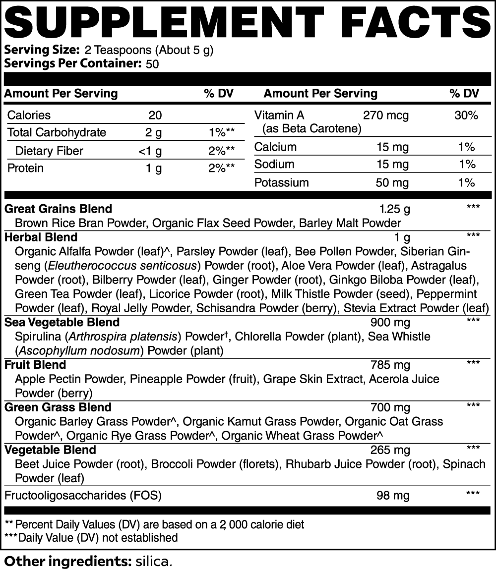 Ultra Greens Daily Superfood Smoothie